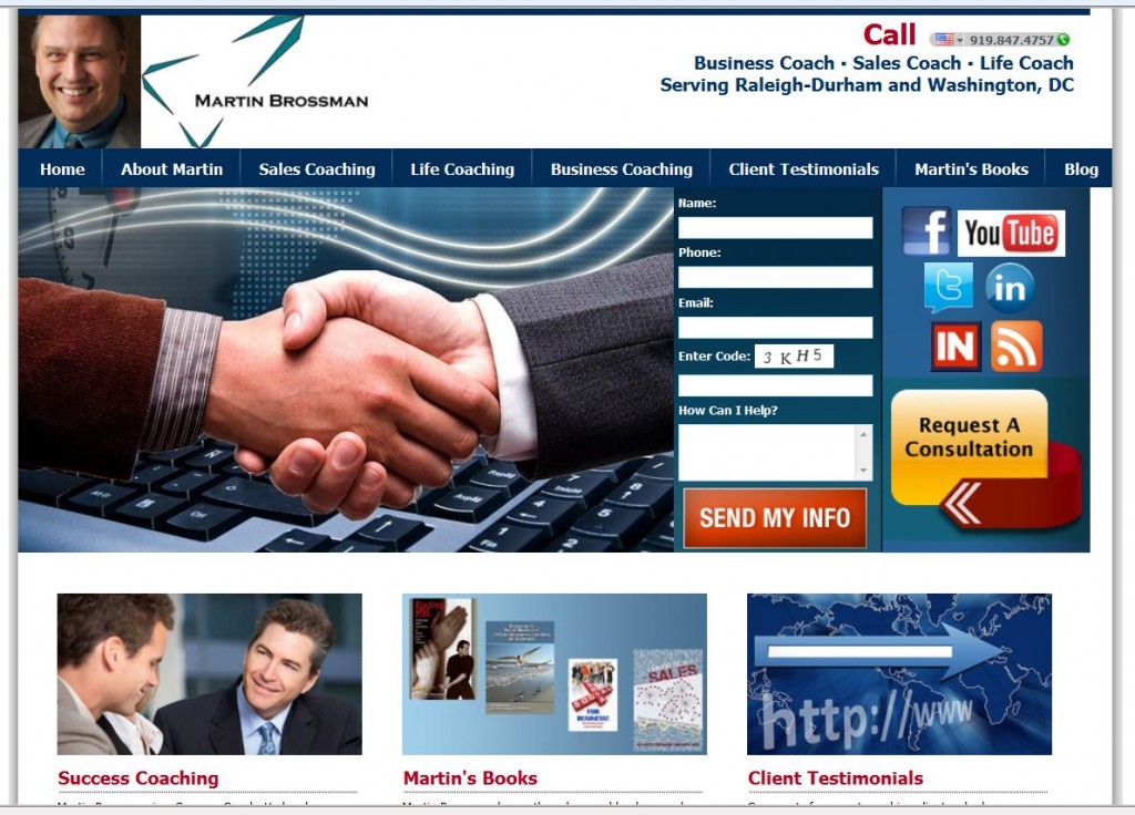 Business Coaching Raleigh NC with Martin Brossman Business Coaching Raleigh NC with Martin Brossman