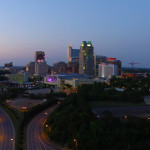 Raleigh NC Skyline by Cramer Gallimore