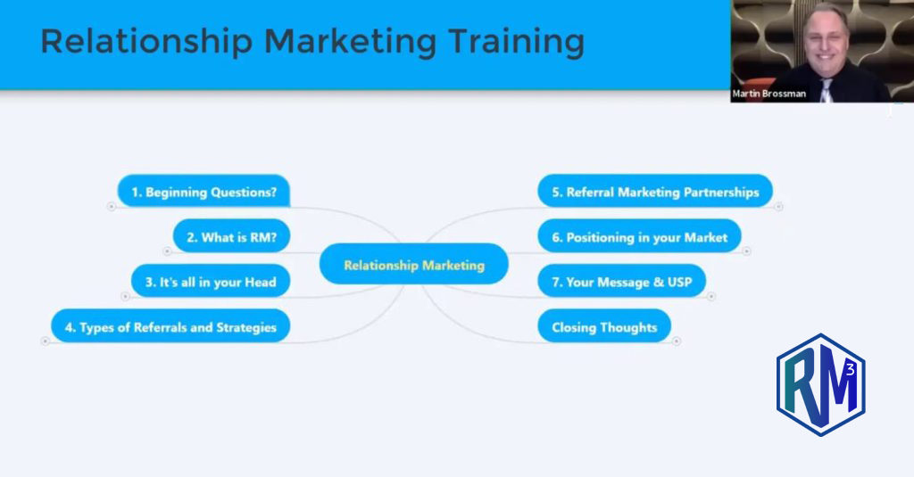Relationship Marketing Training by Martin Brossman